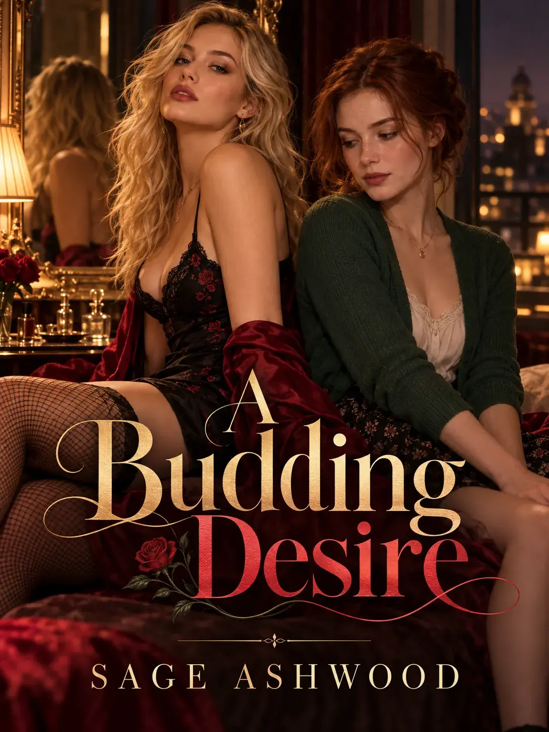 A Budding Desire cover by Sage Ashwood